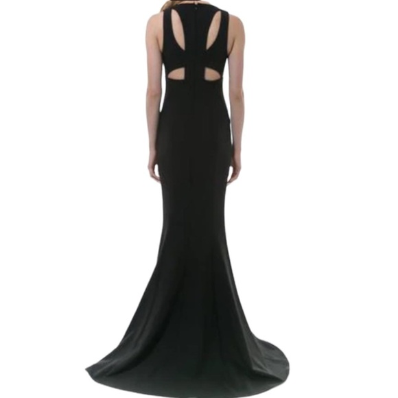 LIKELY x Revolve Albury Cutout Maxi Gown Black Size 6 - Picture 5 of 9